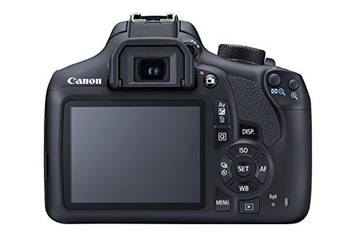 Canon EOS 1300D DSLR Camera + EF-S18-55 Lens - Black