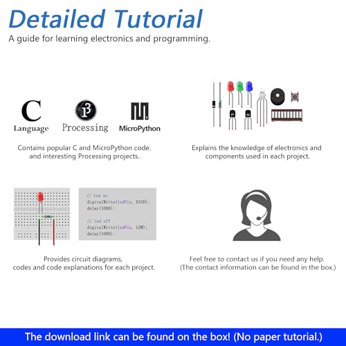 Ultimate ESP32 Starter Kit: Camera, Python, 814-Page Tutorial