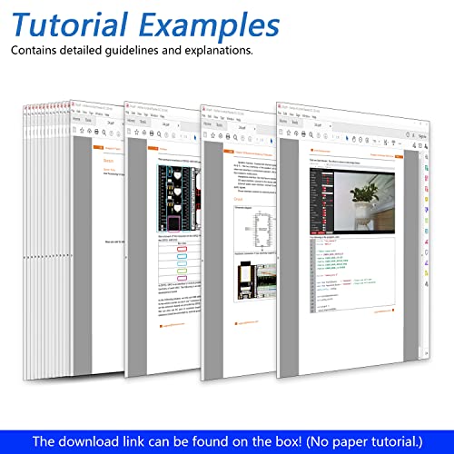 Ultimate ESP32 Starter Kit: Camera, Python, 814-Page Tutorial