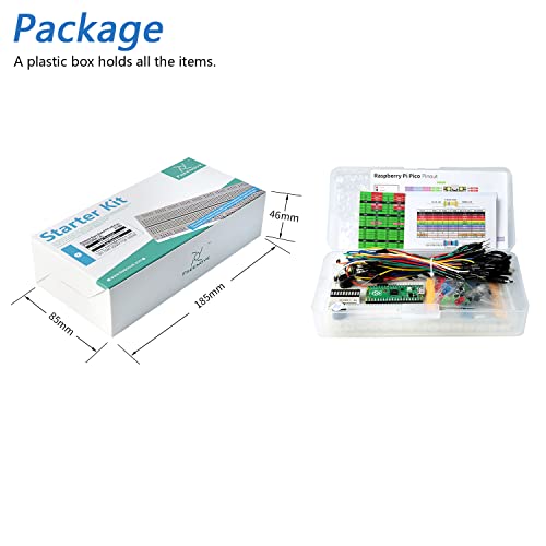 FREENOVE Raspberry Pi Pico Starter Kit -- 142 Items