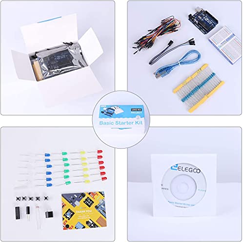 ELEGOO UNO Project Starter Kit for Arduino Beginners