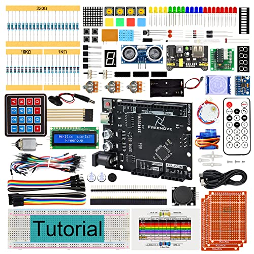 FREENOVE Arduino Starter Kit: 51 Projects, 217 Items