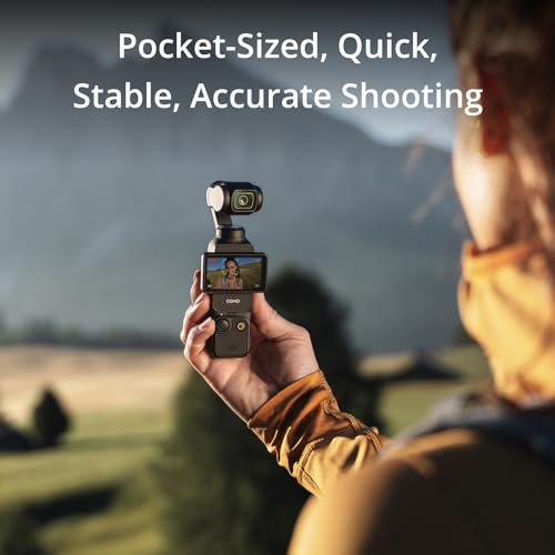Portable DJI Osmo Pocket 3 with 4K Video
