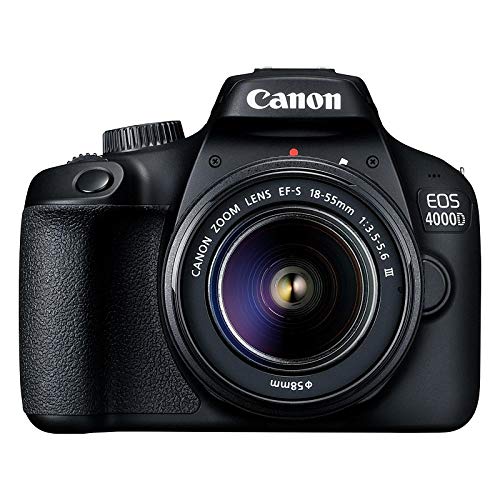 Canon EOS 4000D SLR Camera Kit - Black