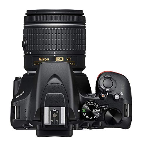 Black Nikon D3500 + AF-P DX 18–55 VR Kit