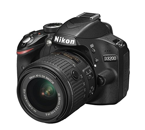 Nikon D3200 DSLR with 18-55mm Lens - Black