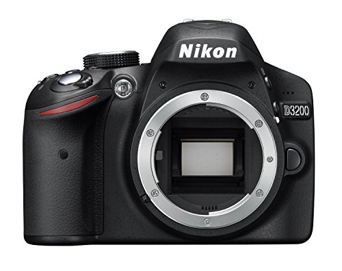 Nikon D3200 DSLR with 18-55mm Lens - Black