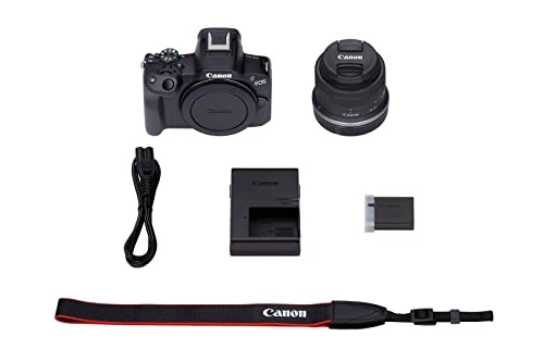Canon EOS R50 Mirrorless Camera + RF-S 18-45mm Lens