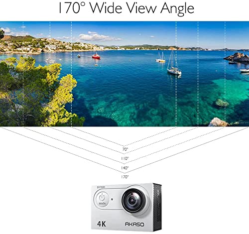 AKASO 4K30FPS Action Camera - 20MP Ultra HD