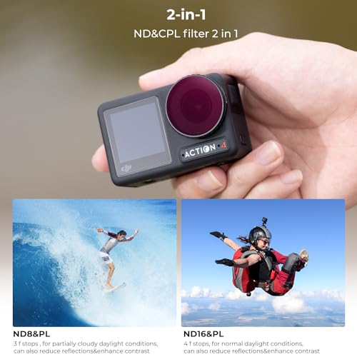 K&F Concept ND/PL Filters for DJI Osmo Action