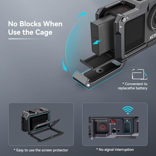 SMALLRIG Camera Cage for DJI with Mic Compatibility