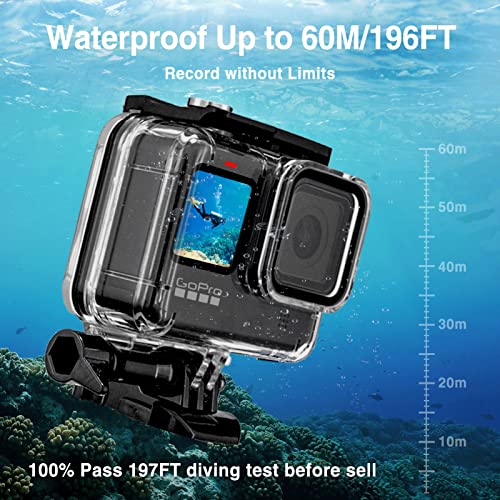 GoPro Hero 9/10/11/12 Waterproof Housing Case