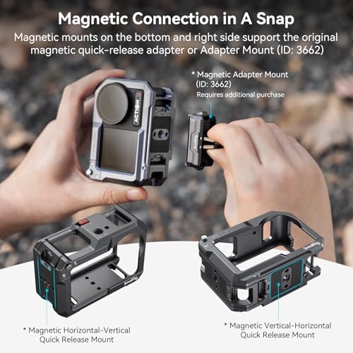 SMALLRIG Camera Cage for DJI with Mic Compatibility