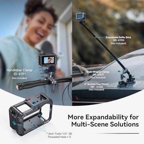 SMALLRIG Camera Cage for DJI with Mic Compatibility