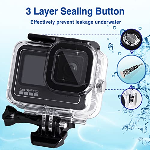 GoPro Hero 9/10/11/12 Waterproof Housing Case