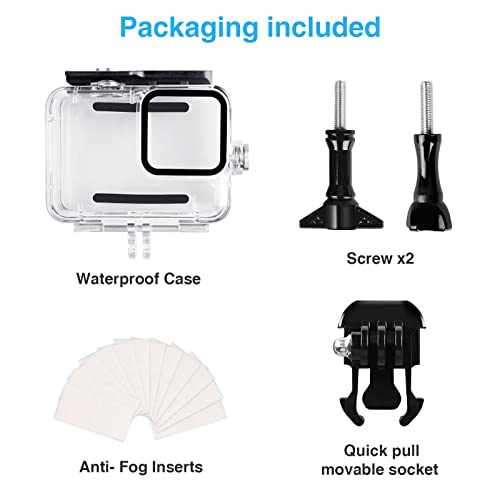 GoPro Hero 9/10/11/12 Waterproof Housing Case