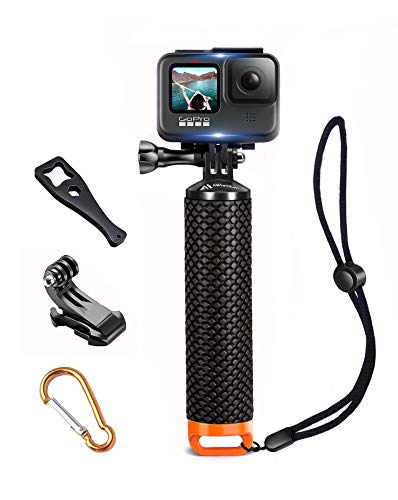 Waterproof Floating Hand Grip for GoPro Cameras (Orange)