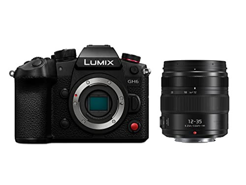 Panasonic LUMIX GH6 + 12-35mm F2.8 Lens: 5.7K Mirrorless Camera