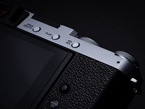 Silver FUJIFILM X-E4 Mirrorless Digital Camera