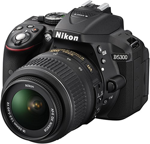 Nikon D5300 SLR Camera with 18-55mm Lens - Black