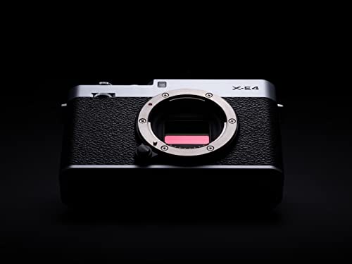 Silver FUJIFILM X-E4 Mirrorless Digital Camera