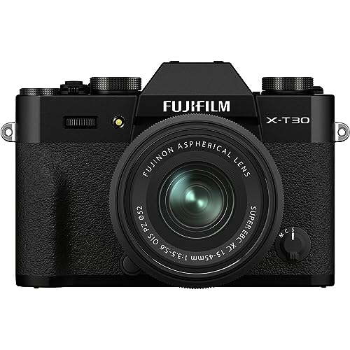 Fujifilm X-T30 II Bundle: XC15-45mm Black