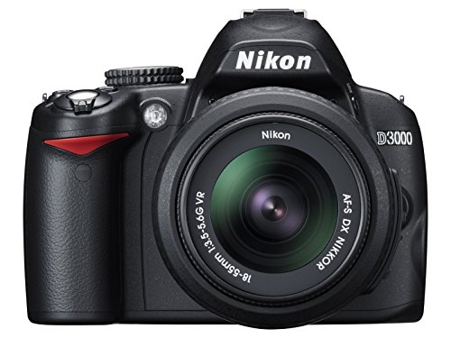 Nikon D3000 DSLR Camera Kit with 18-55mm VR Lens