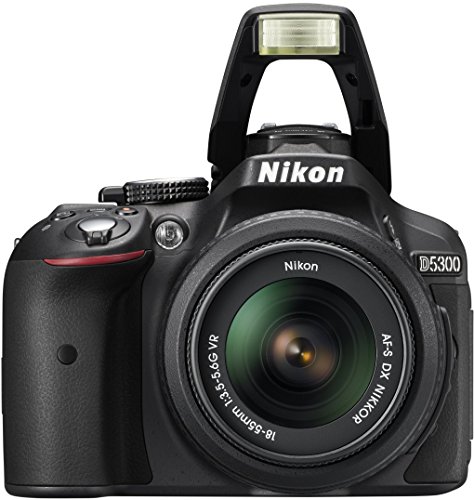 Nikon D5300 SLR Camera with 18-55mm Lens - Black