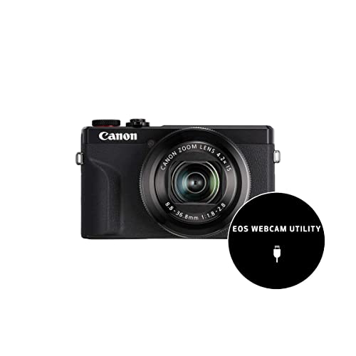 Canon G7 X Mark III Digital Camera, Black