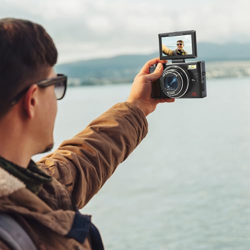 Compact 4K Camera, 48MP Vlogging, 16X Zoom