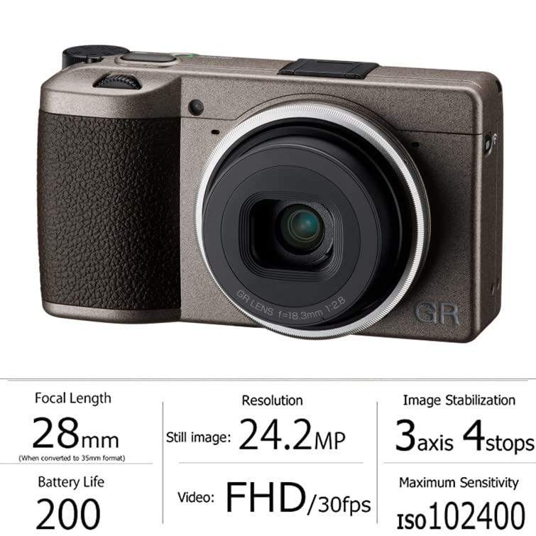 Ricoh GR III Diary Edition - Compact Digital Camera