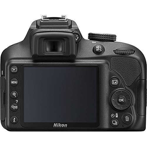 Nikon D3400 24.2MP SLR Camera & Lens Kit - Black