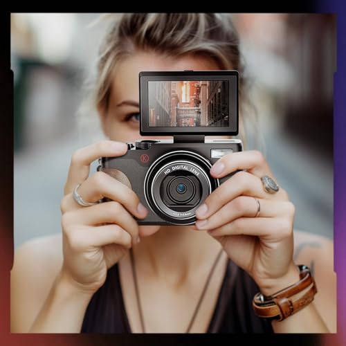 4K 56MP Vlogging Camera with 16X Zoom