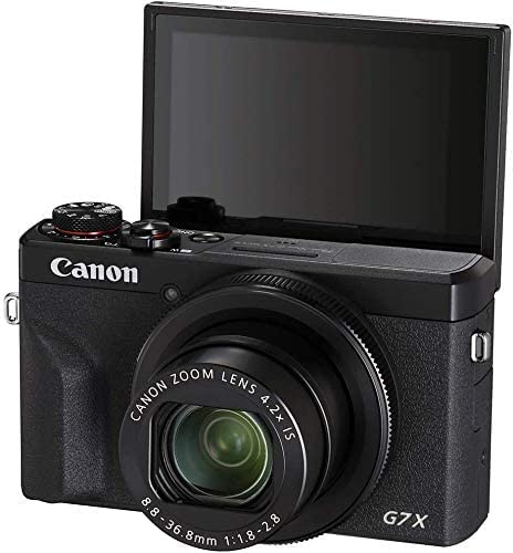 Canon G7 X Mark III Digital Camera, Black