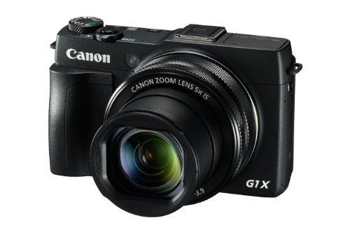 Canon G1X Mark II Camera - Black (12.8 MP, 5x Zoom)