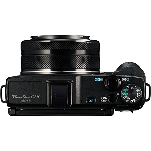 Canon G1X Mark II Camera - Black (12.8 MP, 5x Zoom)