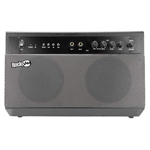 RockJam RJKSK-BK 100W Bluetooth Karaoke Machine & PA
