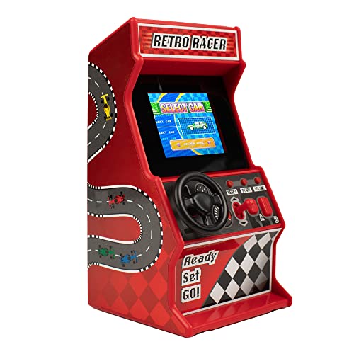Handheld Arcade Racing Console with 30 Games