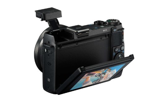 Canon G1X Mark II Camera - Black (12.8 MP, 5x Zoom)