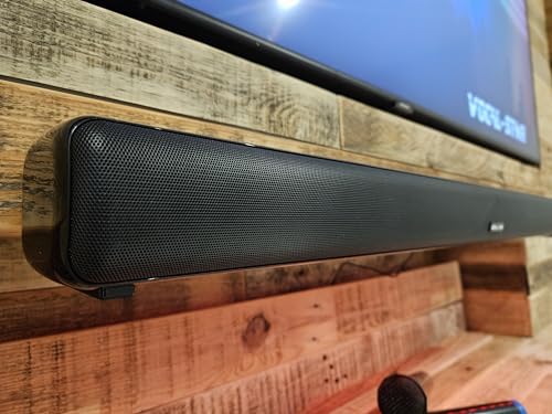 Vocal-Star Karaoke Machine: 250w Soundbar, 2 Wireless Microphones