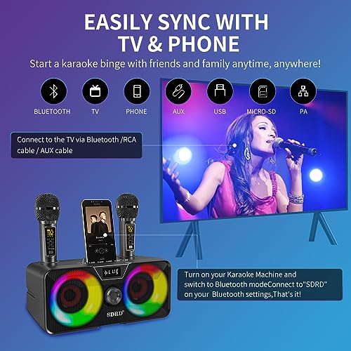 Wireless Karaoke Machine - Fun for All Ages!