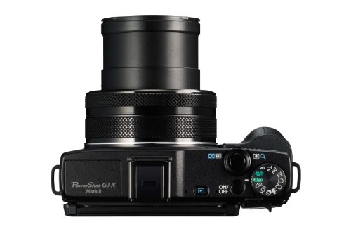 Canon G1X Mark II Camera - Black (12.8 MP, 5x Zoom)