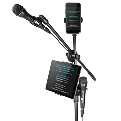 RockJam RJKSK-BK 100W Bluetooth Karaoke Machine & PA