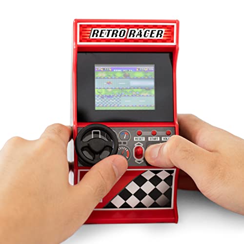 Handheld Arcade Racing Console with 30 Games