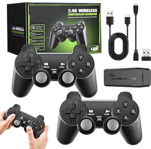 Retro Games Console: Dual 2.4g Controllers, 21000+ Games