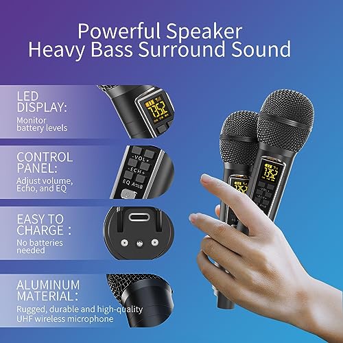 Wireless Karaoke Machine - Fun for All Ages!