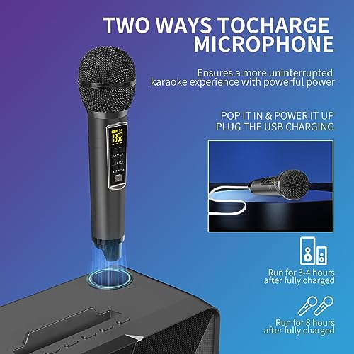 Wireless Karaoke Machine - Fun for All Ages!