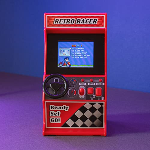 Handheld Arcade Racing Console with 30 Games