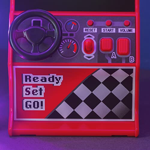 Handheld Arcade Racing Console with 30 Games