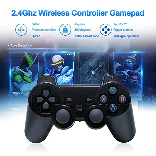 128GB Retro Games Console with Double Wireless Controllers
